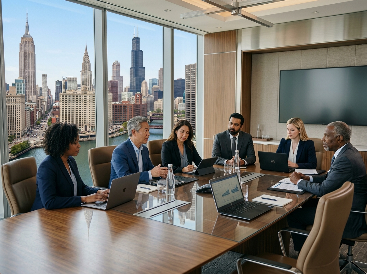 Build Your Delivery Team - Executive boardroom collaboration